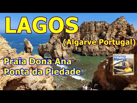 Rock formations of Ponta da Piedade and Praia Dona Ana - LAGOS (Algarve Portugal), 5/2021 HD