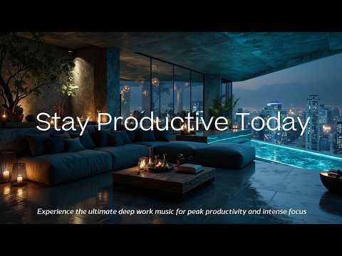 Focus Work Music | Deep Focus Music for Study and Coding with Productivity Music Ambience