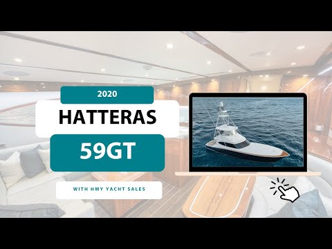 Hatteras Convertible GT59 video