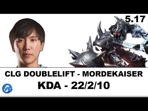 CLG Doublelift - Mordekaiser vs Caitlyn - Kr Duo Aphro
