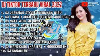 Download lagu DJ TIKTOK TERBARU VIRAL 2022 - DJ JARANAN STYLE X DERMAGA BIRU mp3