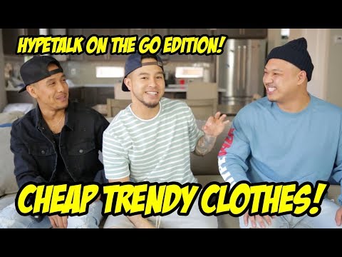 COOL ALTERNATIVES TO EXPENSIVE TRENDY CLOTHING! HYPETALK EDITION!