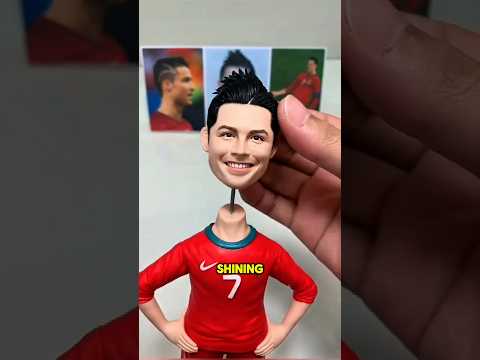 Dad Made a Cristiano Ronaldo Statue!⚽😱 #CristianoRonaldo #StatueChallenge #DadVsRonaldo