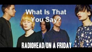 Radiohead/On A Friday-Union Street Demo - Full Album (1990)