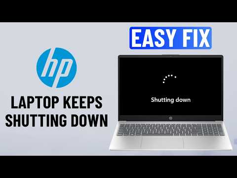 [FIXED] HP Laptop Keeps Shutting Down Automatically