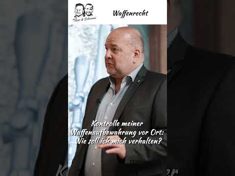 Wie verhalte ich mich bei einer Waffenkontrolle?