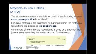Cengage Managerial Acc Chapter 2