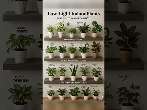 Top Low-Light Indoor Plants 🌿 | Perfect for Dark Corners!