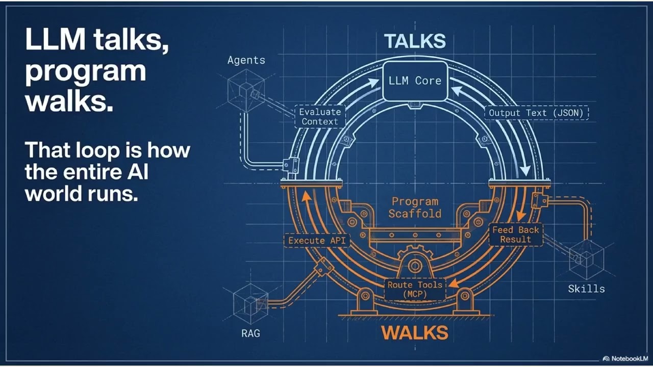 The AI Stack Explained: LLM Talks, Program Walks