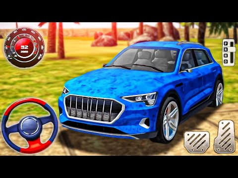 Luxury Jeep Audi E - Tron Suv - Car Taxi Sim 2022 - Android GamePlay #15