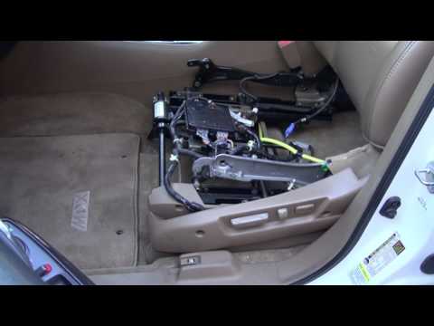 Acura MDX Front Seat Restoration by Cooks Upholstery