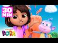 30 MINUTES Of Messy And Sticky Adventures W Dora 🫟 Dora Friends