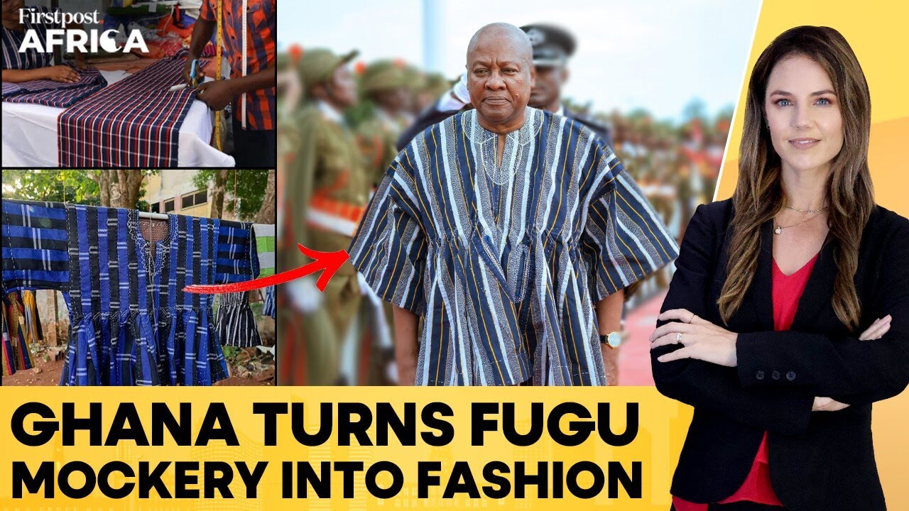 Why Ghanaians Are Wearing Cultural Fugu Outfit After President Mocked In Zambia | Firstpost Africa