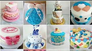 cake decorating for baby boy shower