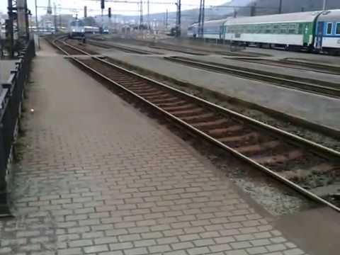 2013-03-21 Jízda měřícího vlaku SŽDC - příjezd do Ústí západ