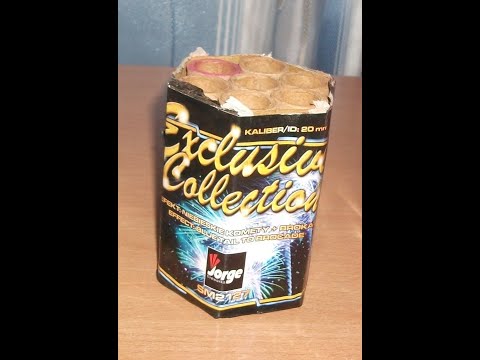 Fireworks Jorge SM2127 Exclusive Collection 7 Shots 20mm