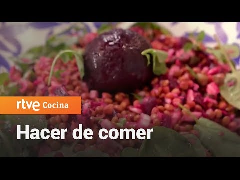 Cómo hacer Ensalada de lentejas - Hacer de comer | RTVE Cocina