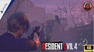 Resident Evil 4 Remake Gameplay on PS5 in 4K #trendinggaming #trendinggame #telugugamer