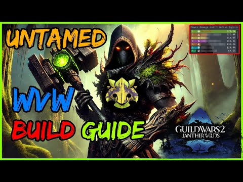 🔥 Untamed DPS WvW Build Guide | GW2 | Dominate the Battlefield! 🐺💥