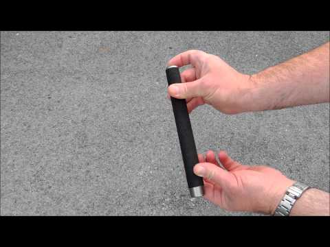 How to operate a friction lock baton