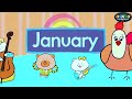 Names of Month Song|Month Name|january february reels song|January Song|Month Name Song For Kids