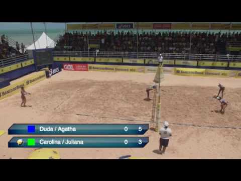 Circuito Brasileiro 16/17 - Ágatha/Duda x Juliana/Carol Solberg