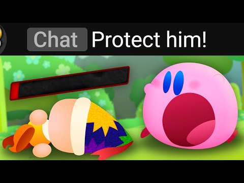 My Chat forced me to protect an NPC in Kirby