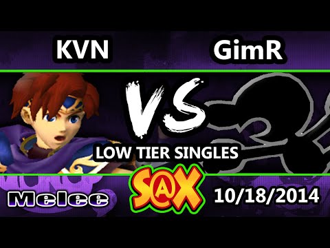 S@X Monthly - KVN (Roy) vs VGBC | GimR (G&W) - SSBM Low Tiers - Melee