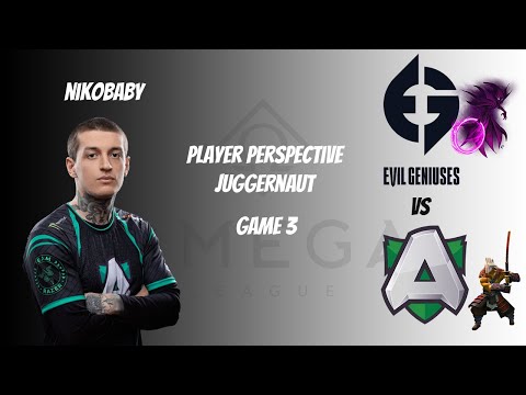 Nikobaby [Juggernaut] ALLIANCE vs EVIL GENIUSES - OMEGA LEAGUE GAME 3