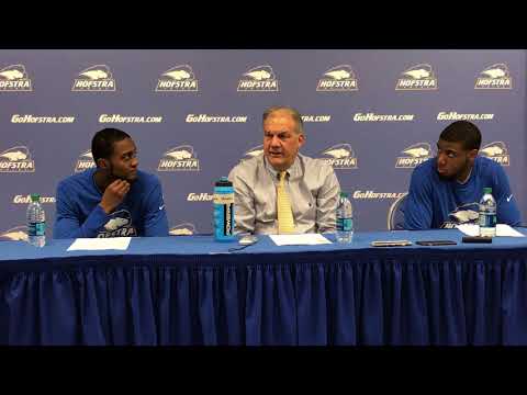MBB: Hofstra Postgame Press Conference vs. Army West Point (11/10/17)