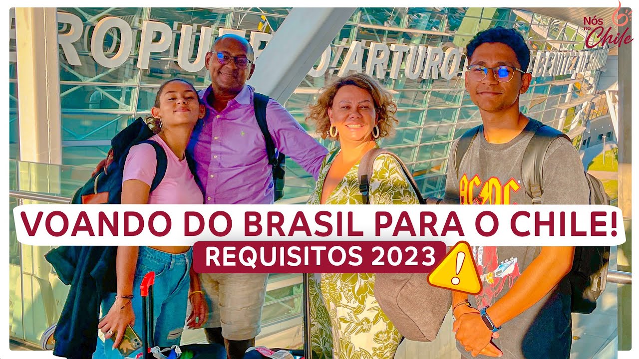 Nosso voo do Brasil para o Chile! O que é preciso para viajar para o Chile em 2023 - Mostrei tudo!