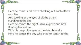 Brian Eno - Here he comes Lyrics