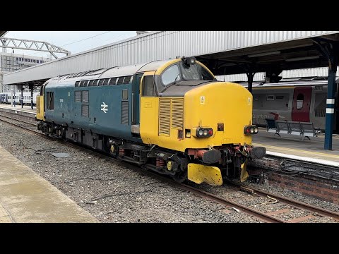 Class 37610 Great sounds at Stockport 27/06/23