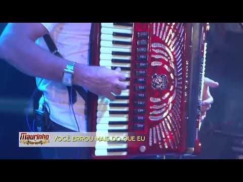 DVD Maurinho do Acordeon Você errou mais do que eu