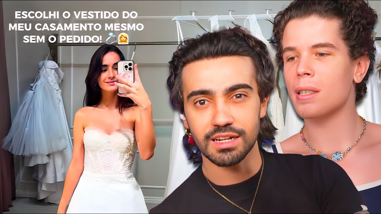 ela já marcou o casamento sem ter sido pedida pelo namorado kk