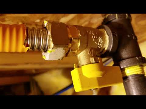 GAS FIREPLACE EASY INSTALL (How to run your gas line!)