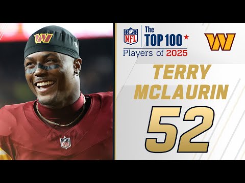 52: Terry McLaurin (WR, Commanders) | Top 100 Players of 2025