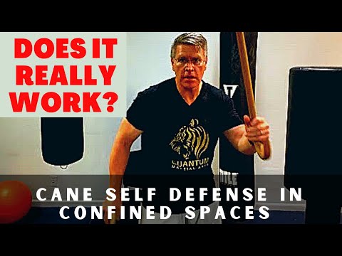 You can’t defend yourself with a walking cane in a tight space – here’s your solution