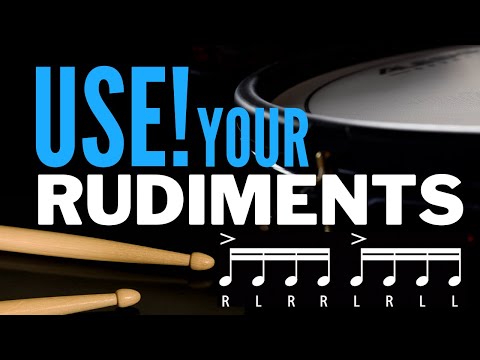 APPLYING RUDIMENTS TO YOUR GROOVES | Drum Lesson W/ whelan drums
