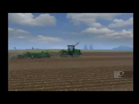 Farming simulator 15 Shooting the bull with bull on Dakota 16 map