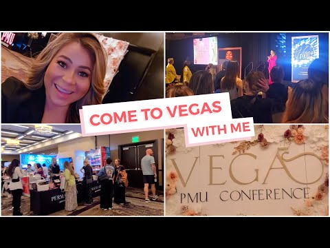 Vegas PMU Conference 2023 Vlog! Day In The Life Of A PMU Artist!