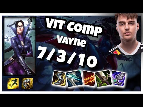 Vayne Bot Lane 11.1 Challenger Gameplay Replay S11 (7/3/10) - EU
