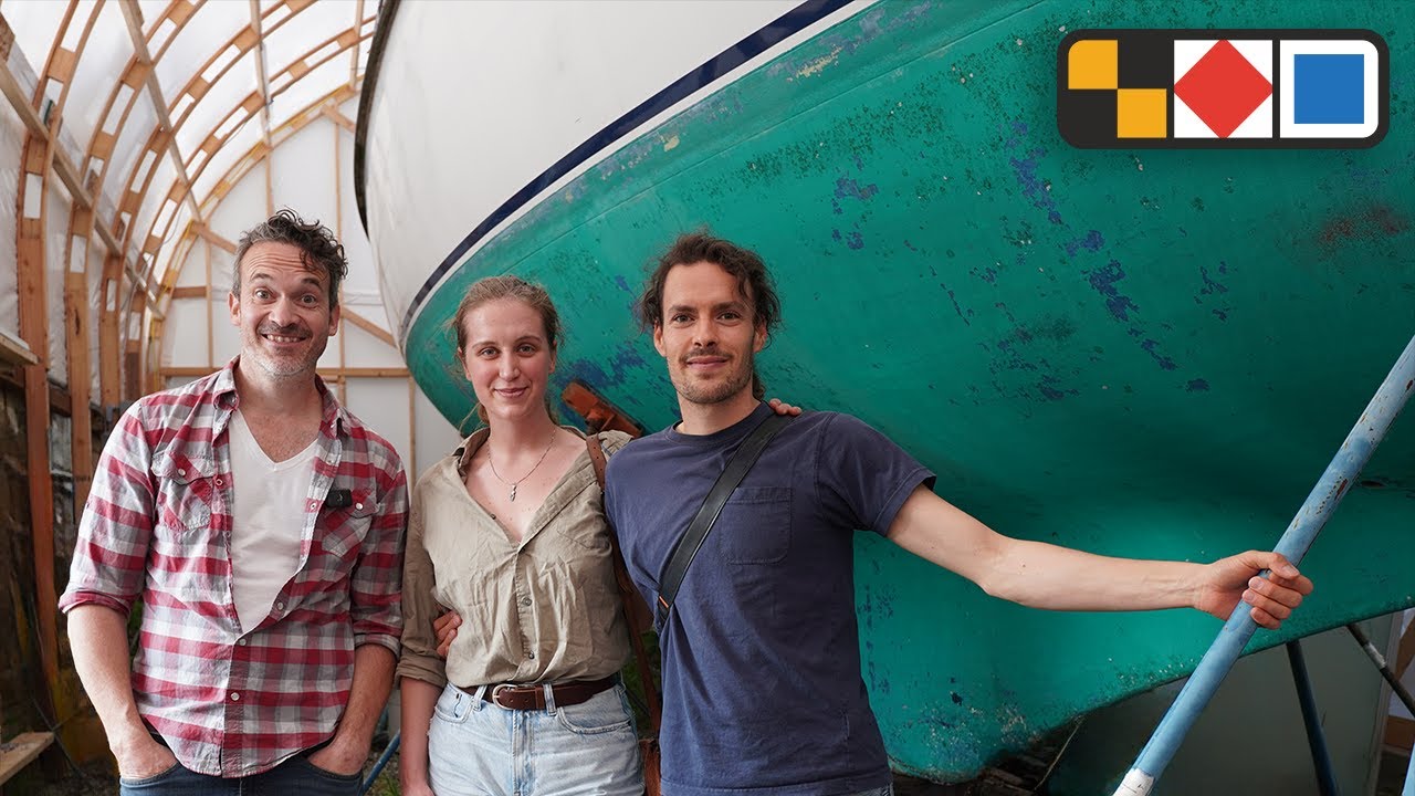 Bad Bulwarks AND a QUICK Visit From SAILING MAGIC CARPET! - E007