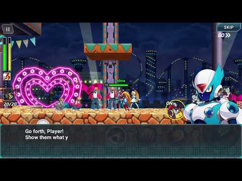 Mega Man X dive Valentine's day event Ciel and the hidden element