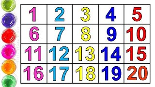 1 to 20 Numbers for Kids | Counting 1 to 20 | Learn Numbers for Children