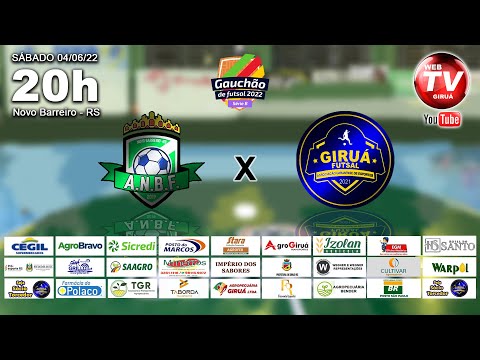 ANBF x GIRUÁ FUTSAL - Gauchão de Futsal Série B - Segunda Rodada