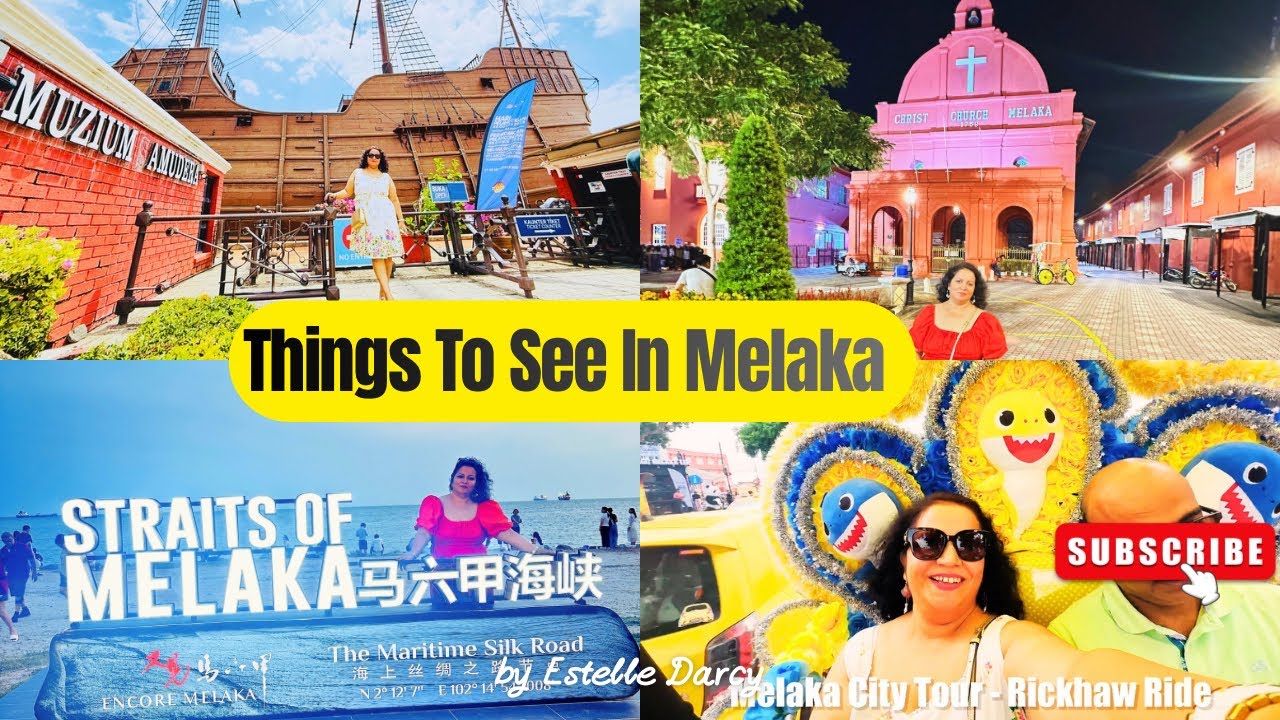 THINGS TO SEE IN MELAKA IN 2 DAYS | Malacca Travel Guide | Tourist Attractions in Melaka 