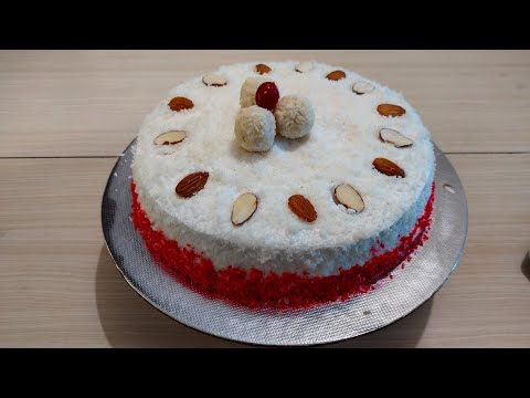 👌Tasty Raffaello cake 😋🎂... maikng  ttutorial.........