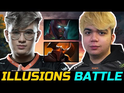 CLASS S ILLUSION CARRIES BATTLE - FNATIC.RAVEN VS TNC.GABBI DOTA 2