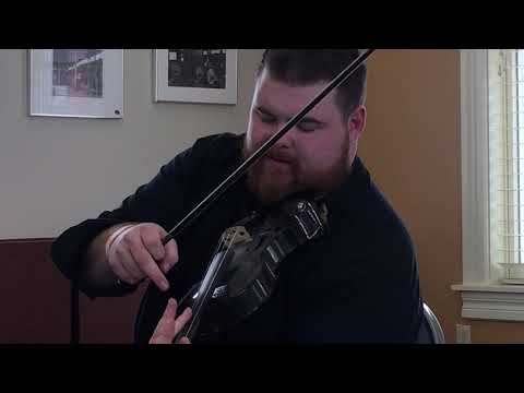 Tomas Callister demonstrates fiddle ornamentation Pt 1